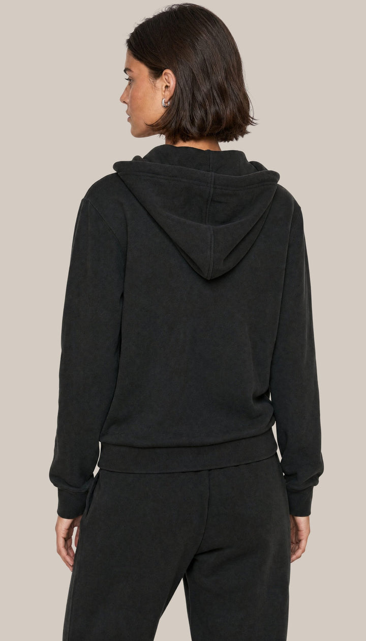 The Charter Hoodie - Black - back