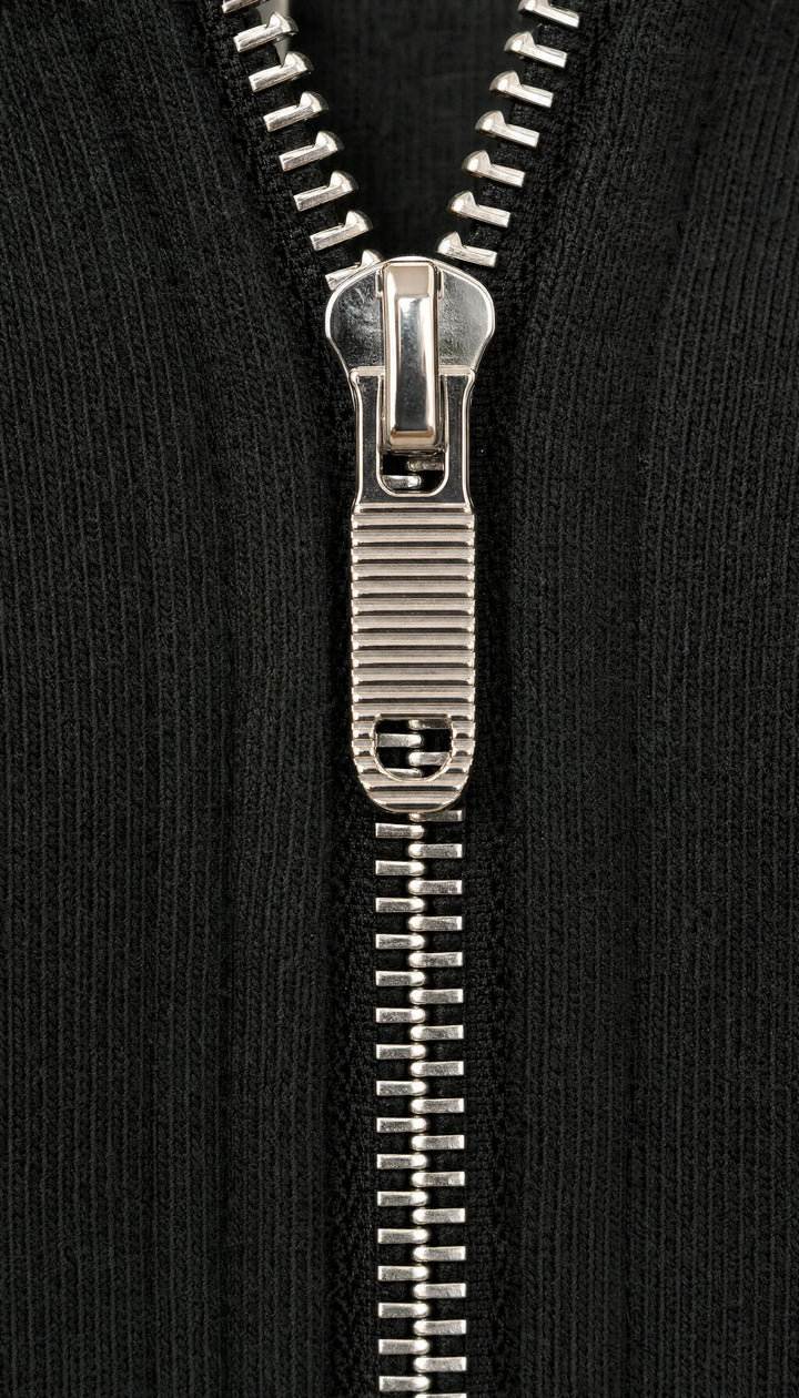 The Charter Hoodie - Black - closeup3