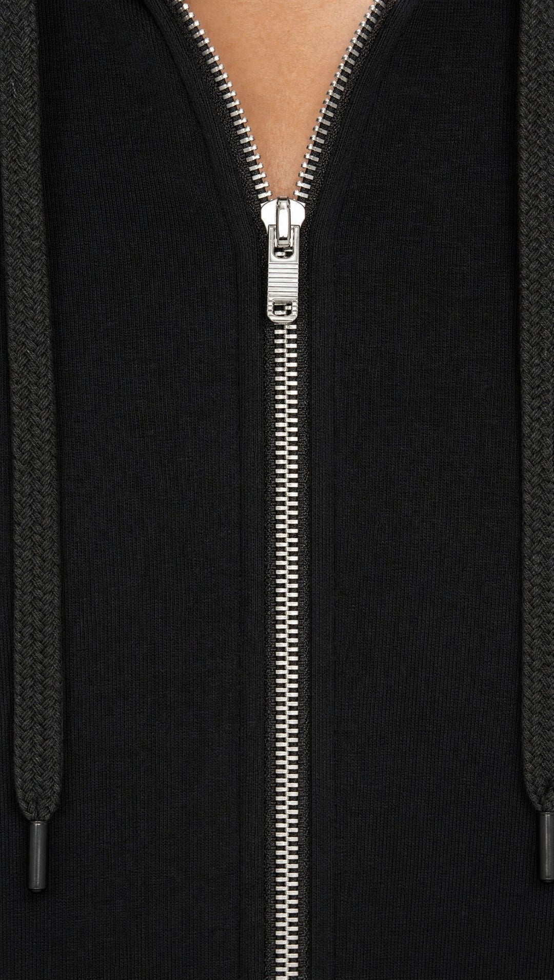 The Charter Hoodie - Black - closeup4