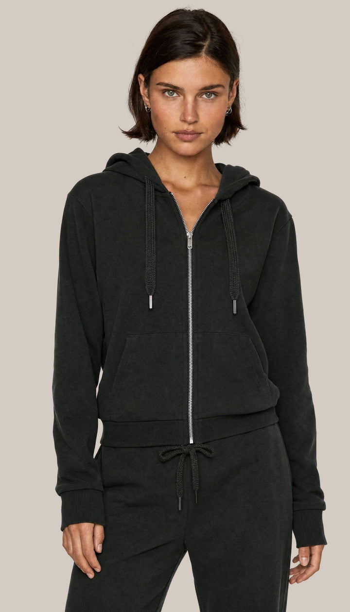 The Charter Hoodie - Black - front