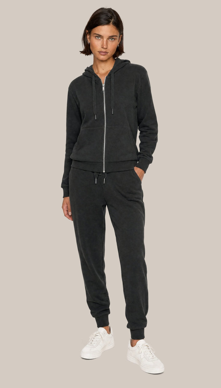 The Charter Hoodie - Black - fullbody