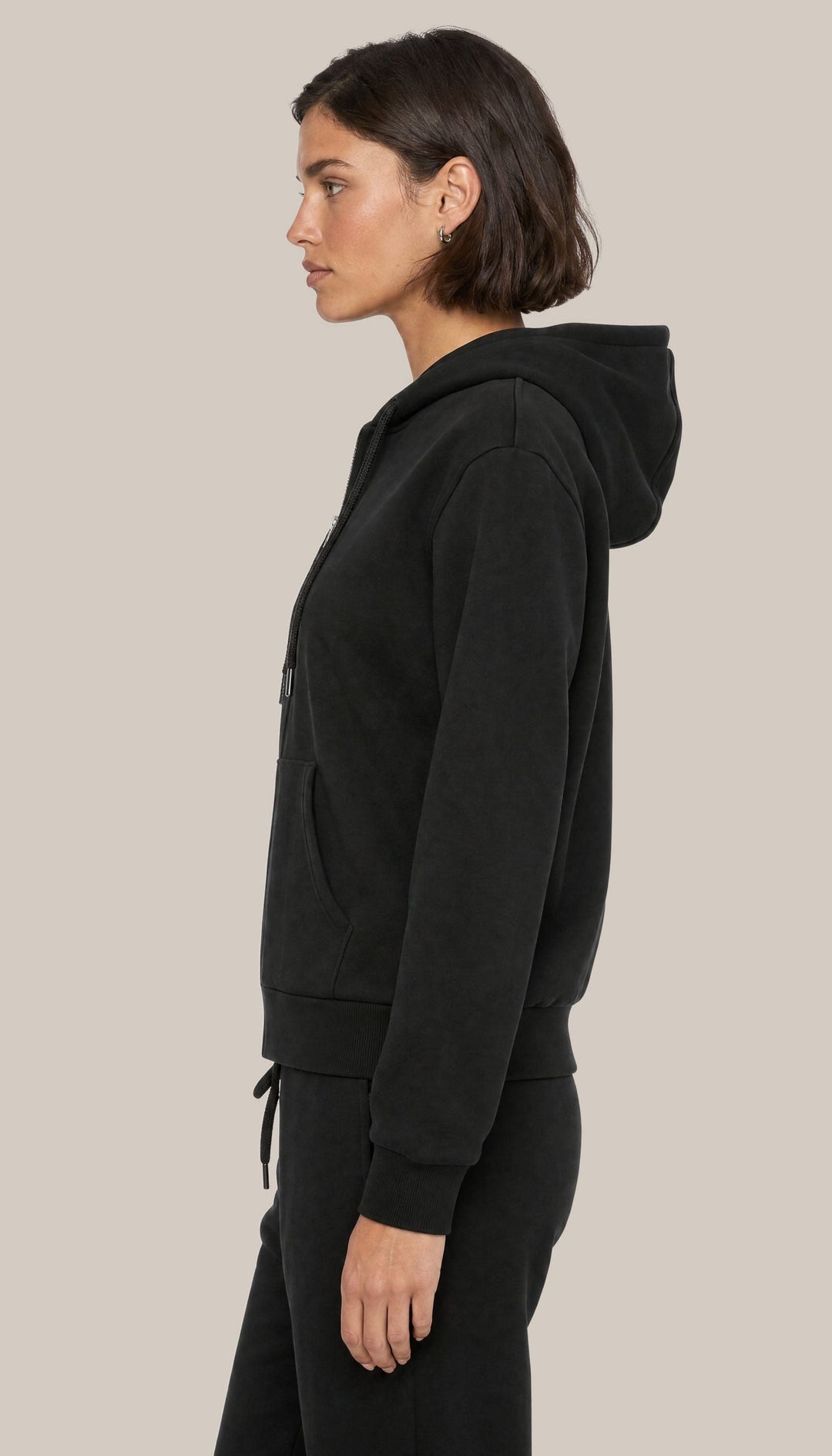 The Charter Hoodie - Black - side