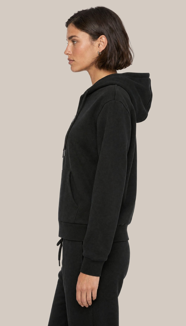 The Charter Hoodie - Black - side