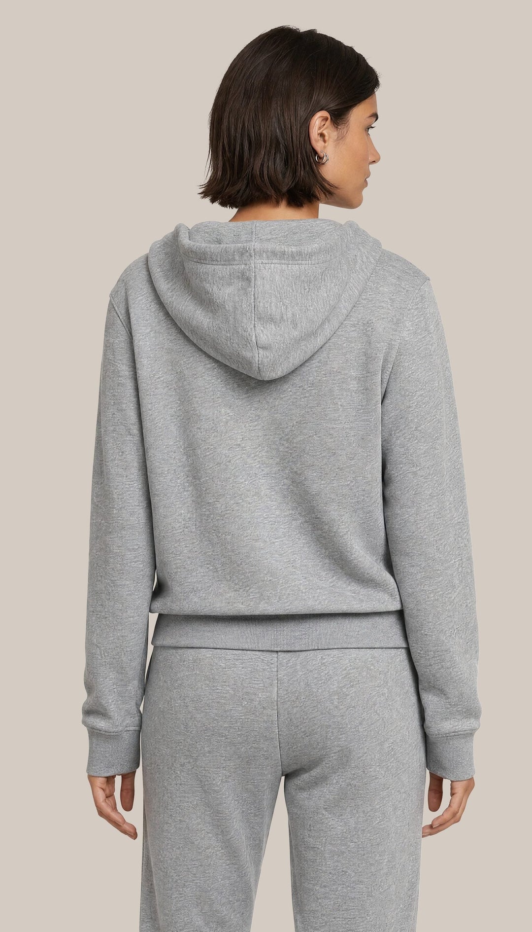 The Charter Hoodie - Heather Grey - back
