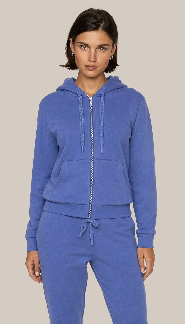 The Charter Hoodie - Pacific Blue - front