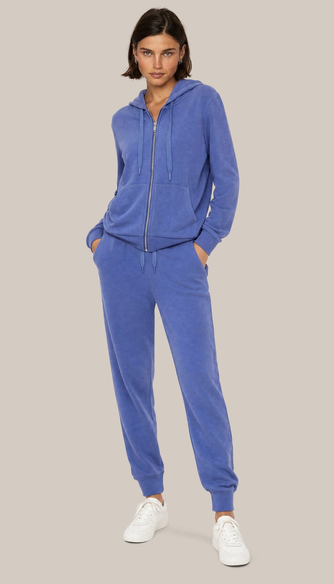 The Charter Hoodie - Pacific Blue - fullbody