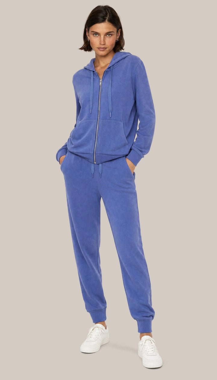 The Charter Hoodie - Pacific Blue - fullbody
