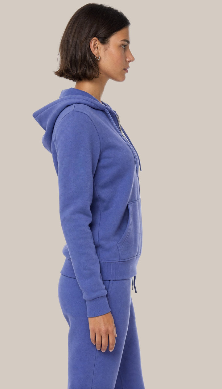 The Charter Hoodie - Pacific Blue - side