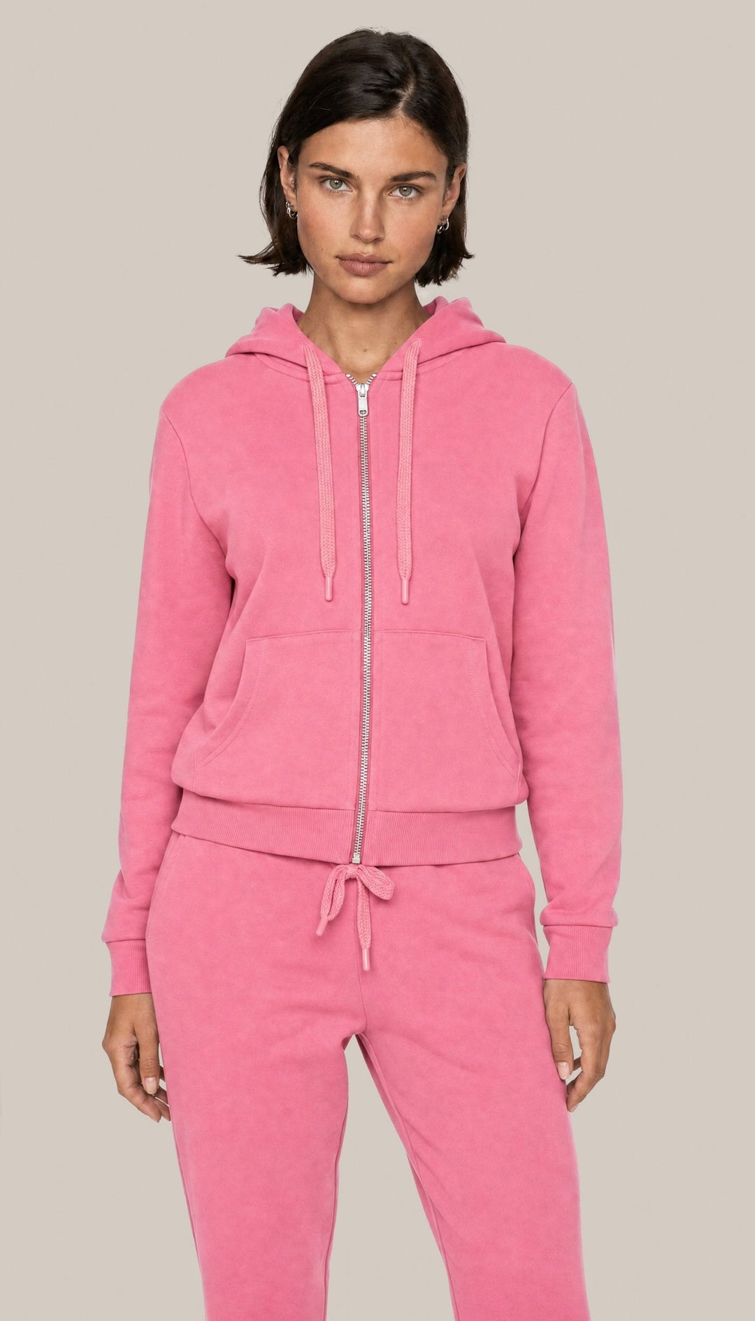 The Charter Hoodie - Pink Punch - front
