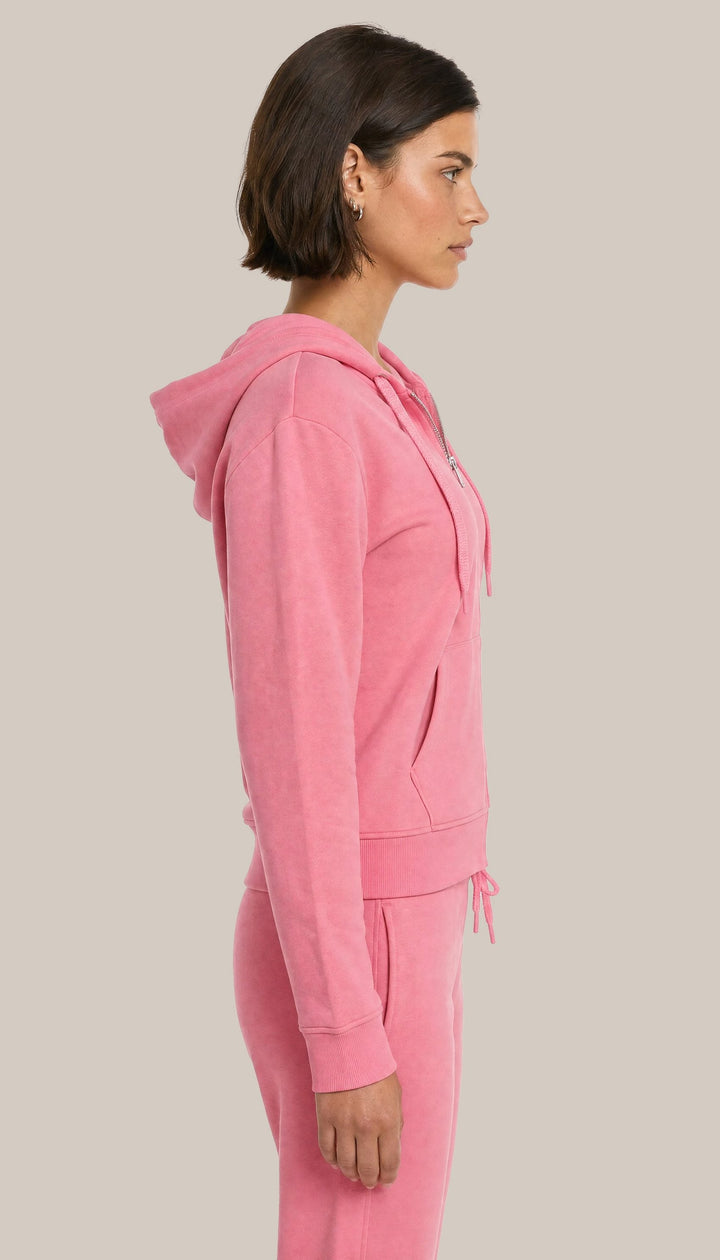The Charter Hoodie - Pink Punch - side