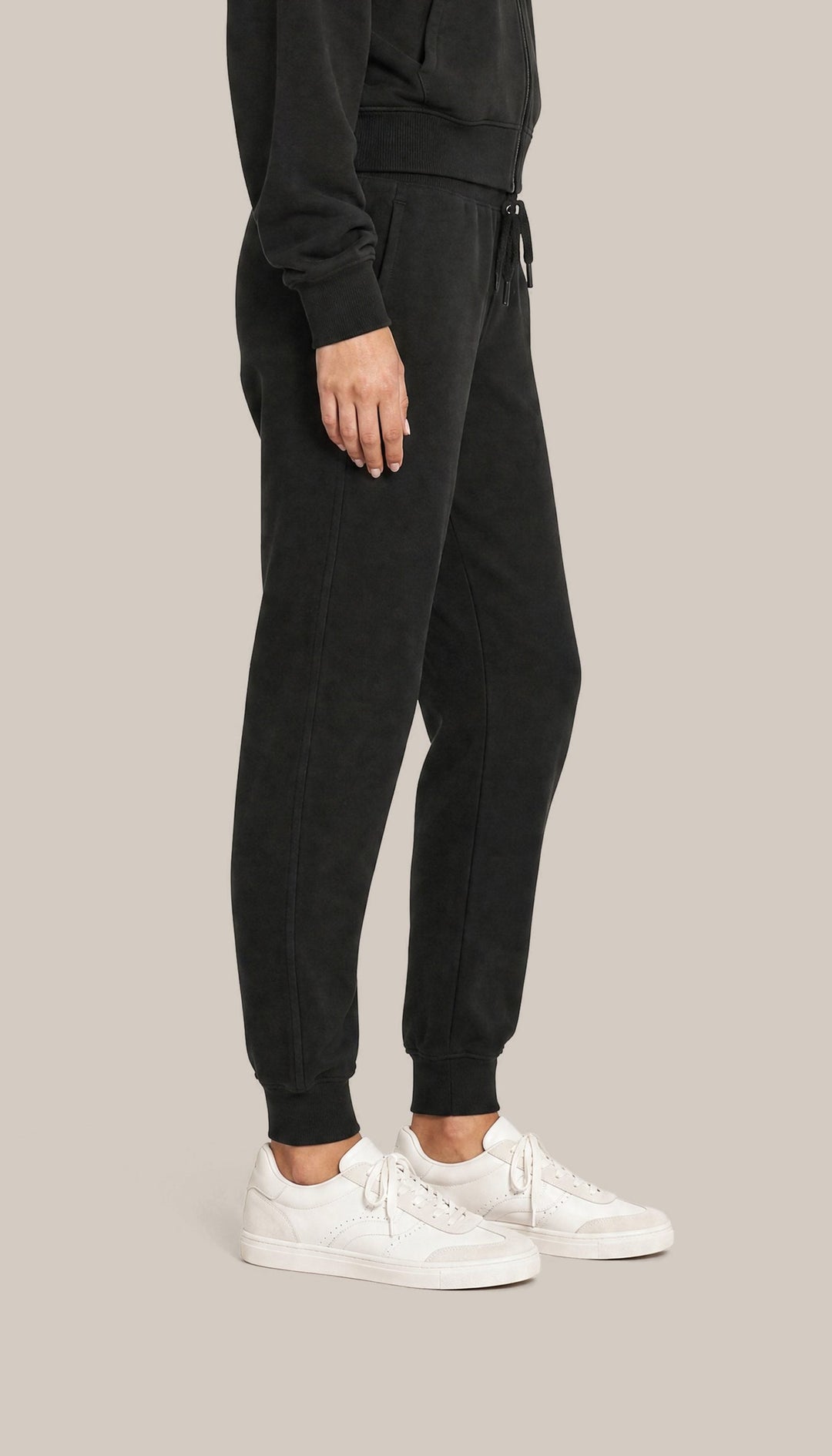 The Charter Jogger - Black - side