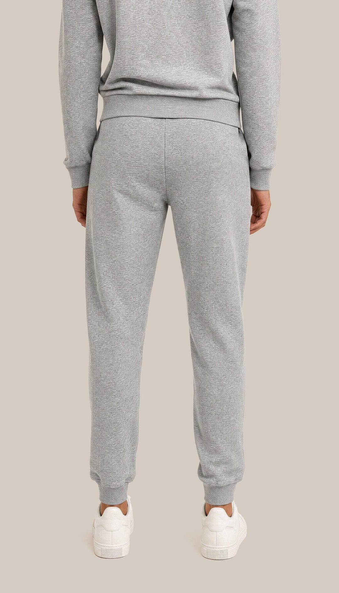The Charter Jogger - Heather Grey - back