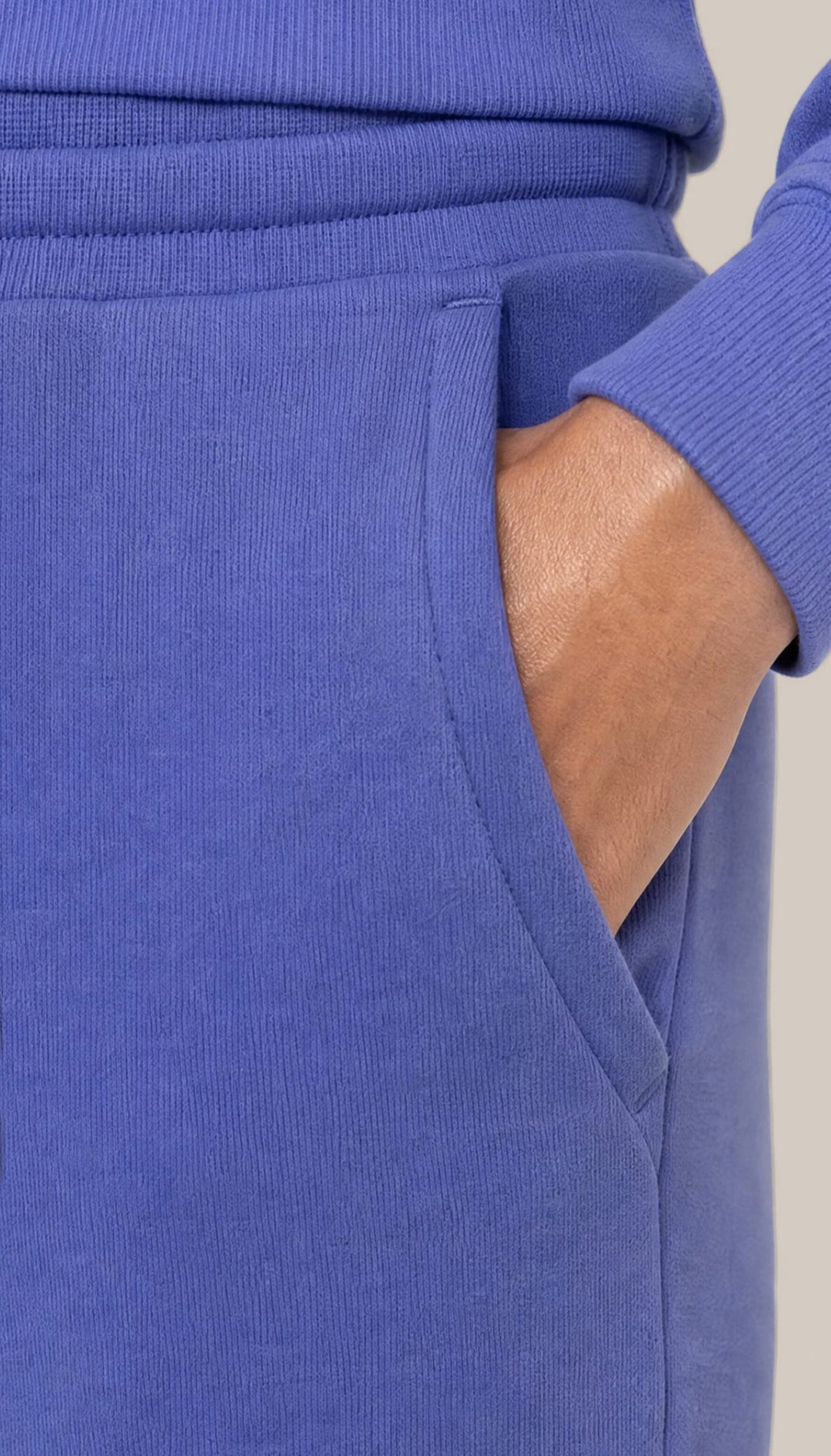 The Charter Jogger - Pacific Blue - closeup2