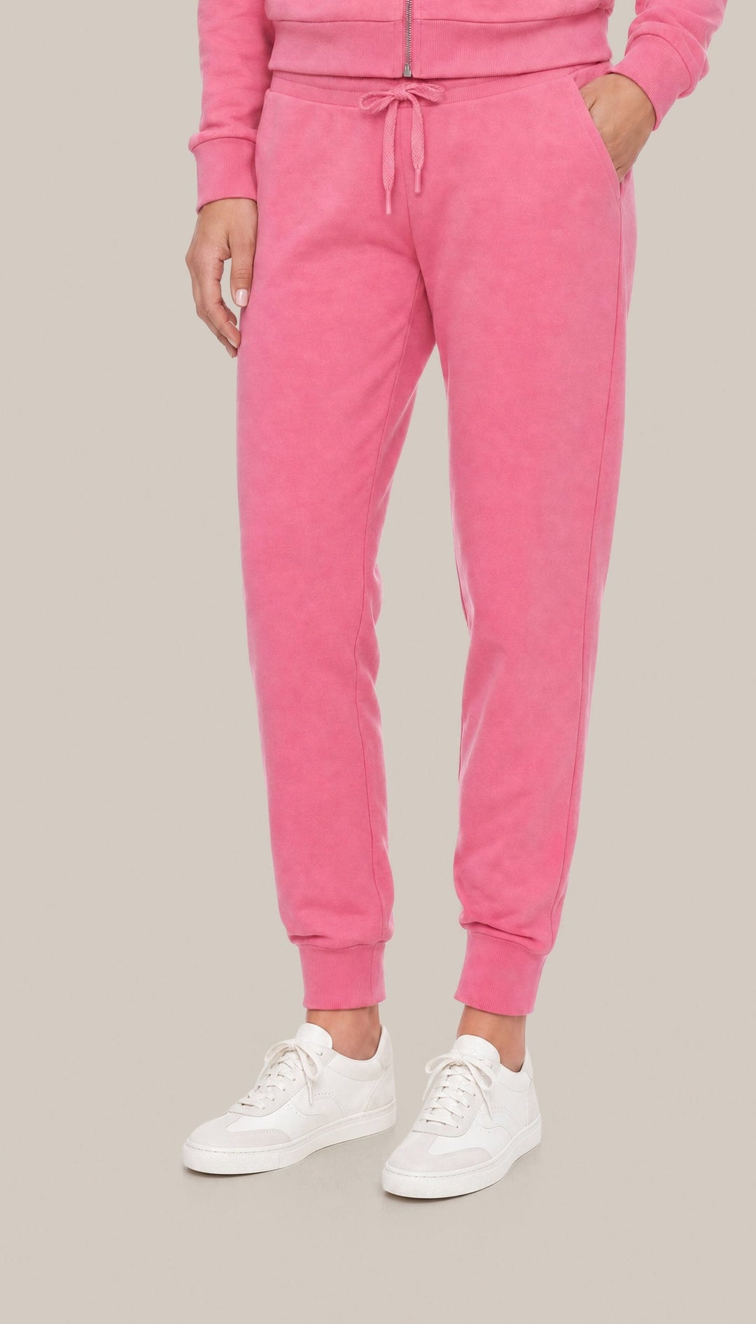 The Charter Jogger - Pink Punch - front