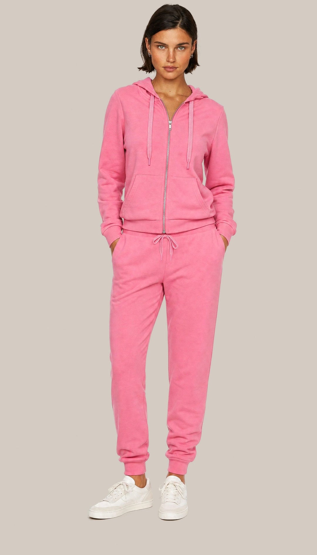 The Charter Jogger - Pink Punch - fullbody