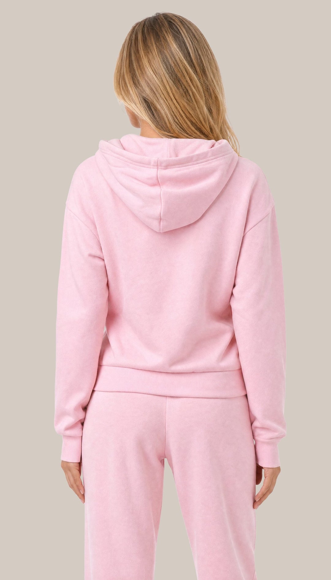 The Coastal Hoodie - Court Pink - back