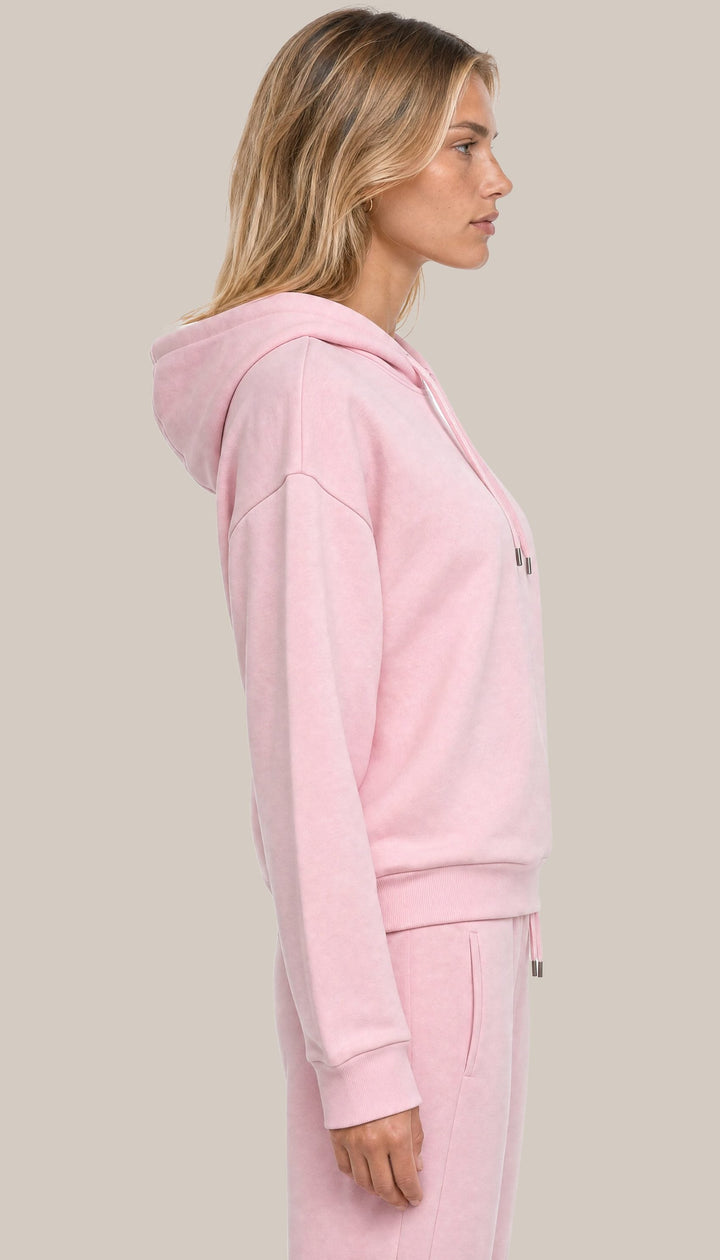 The Coastal Hoodie - Court Pink - side