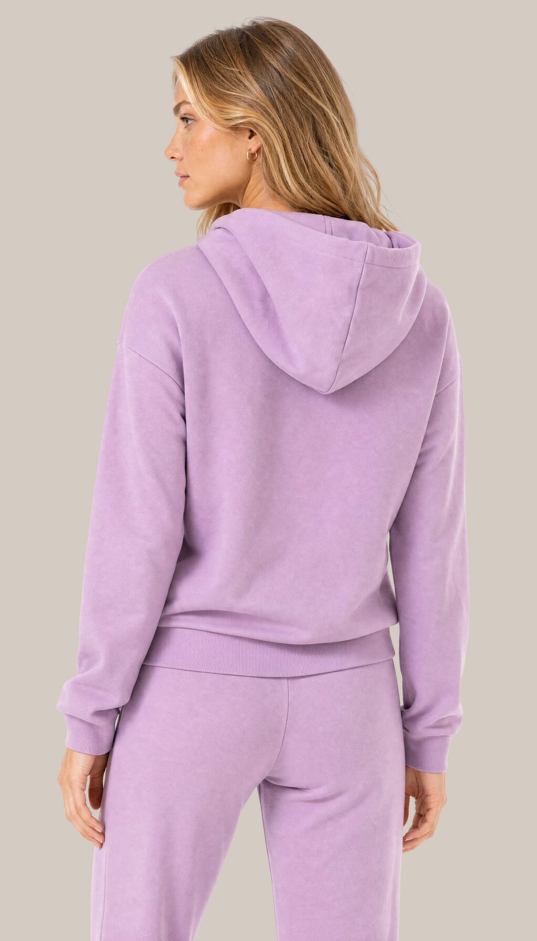 The Coastal Hoodie - Love Lilac - back