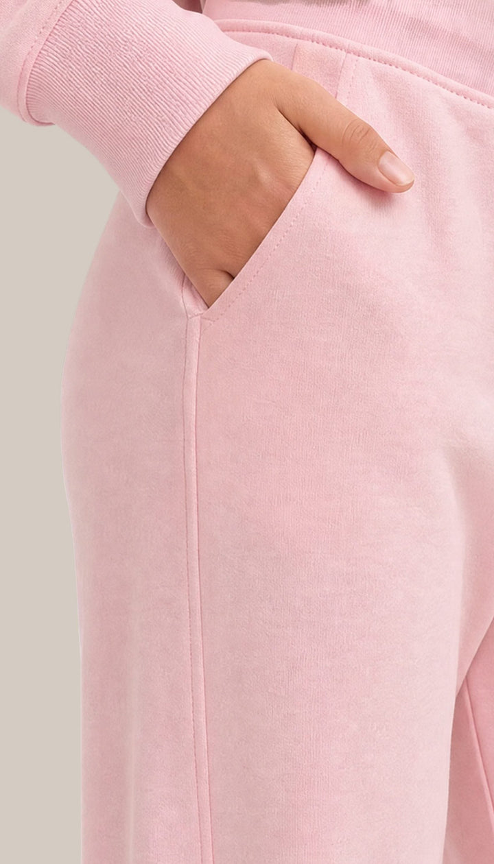 The Coastal Pant - Court Pink - closeup2