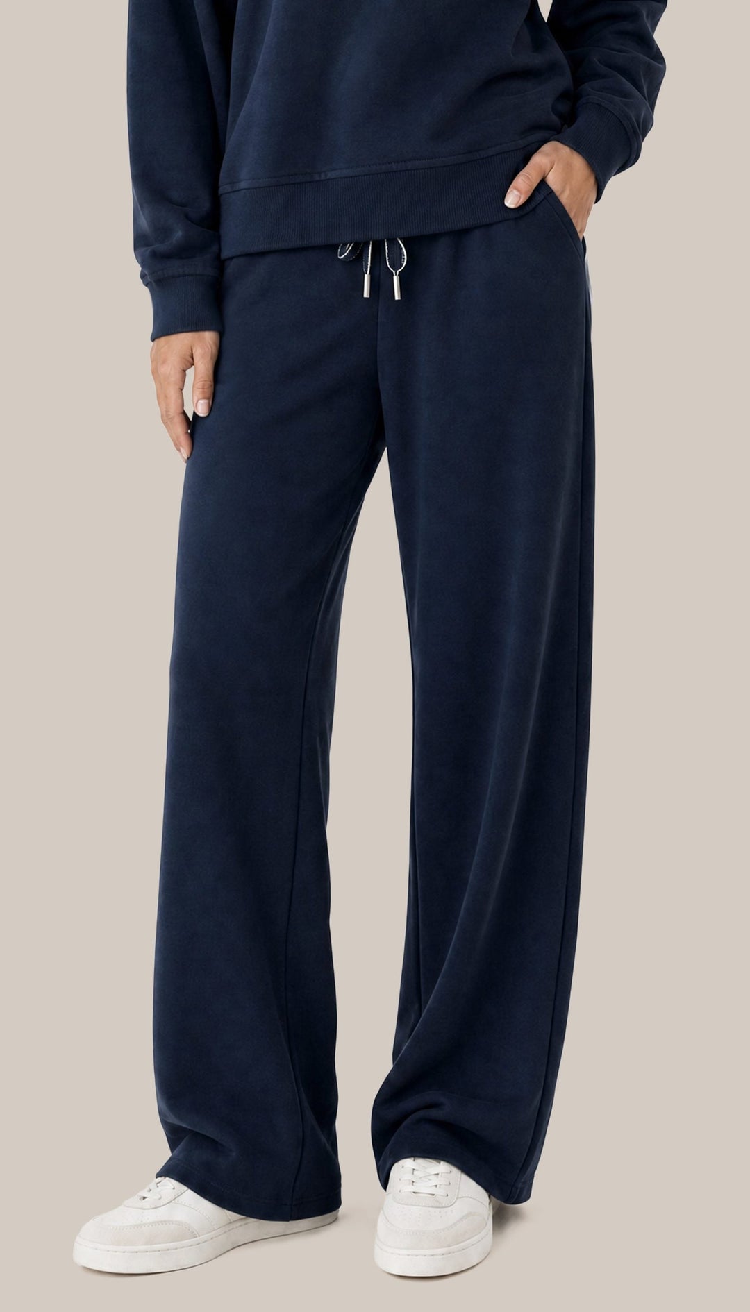The Coastal Pant - Navy Blue - front