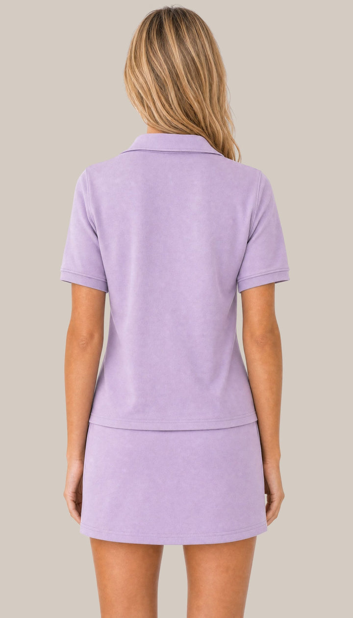 The Harbor Polo - Love Lilac - back