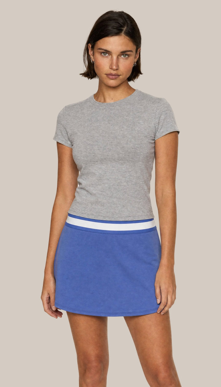 The Legacy Tee - Heather Grey - front