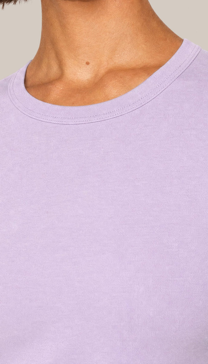 The Legacy Tee - Love Lilac - closeup2