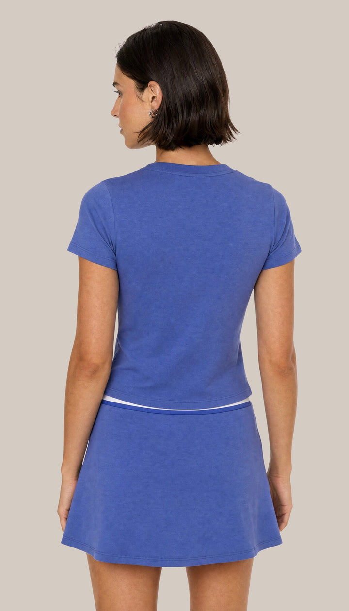 The Legacy Tee - Pacific Blue - back