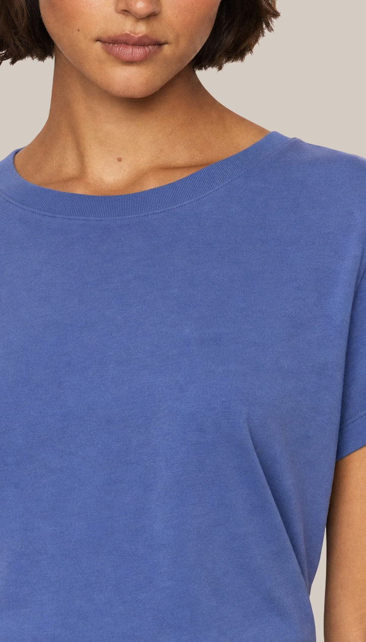 The Legacy Tee - Pacific Blue - closeup1
