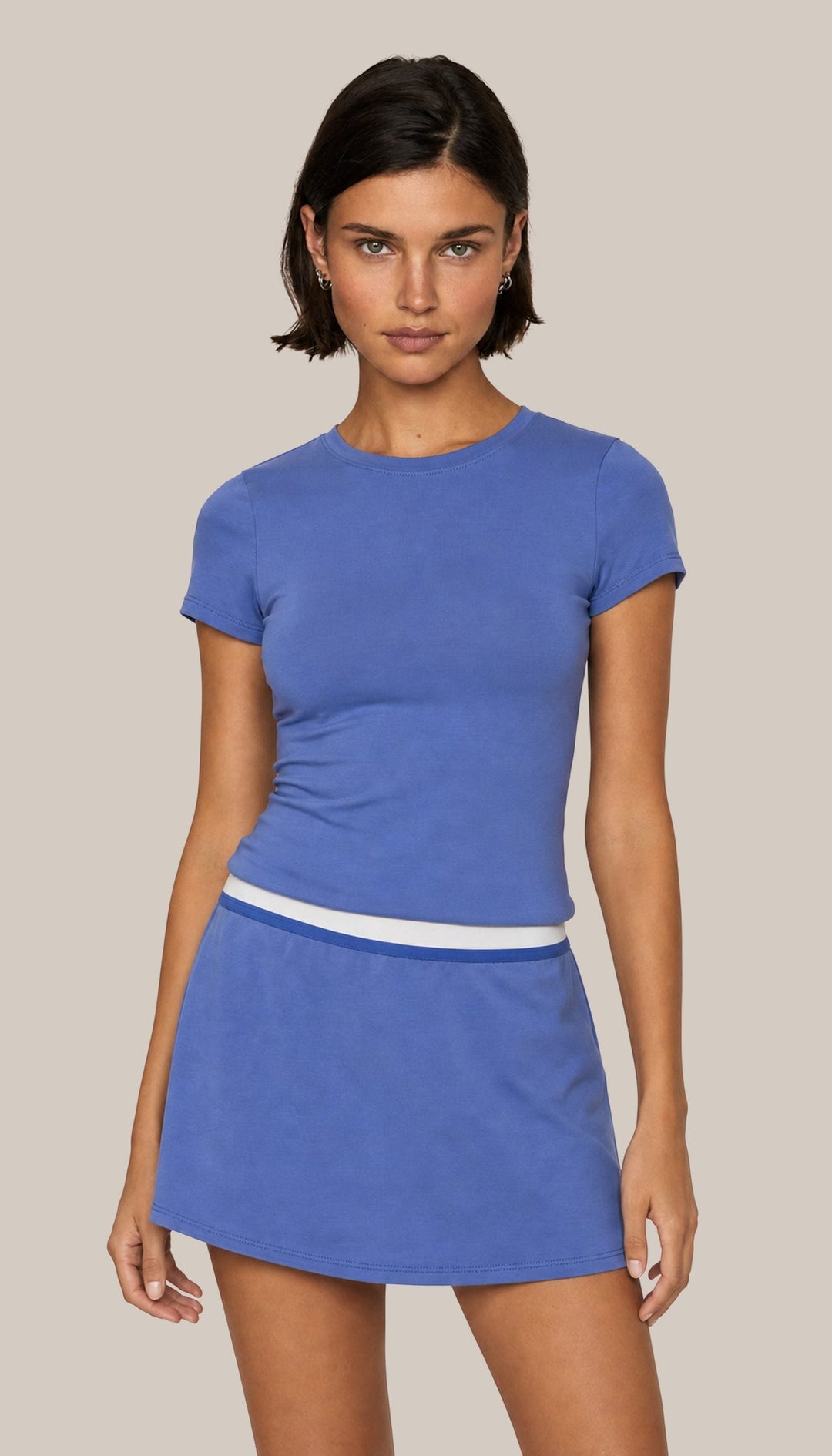 The Legacy Tee - Pacific Blue - front
