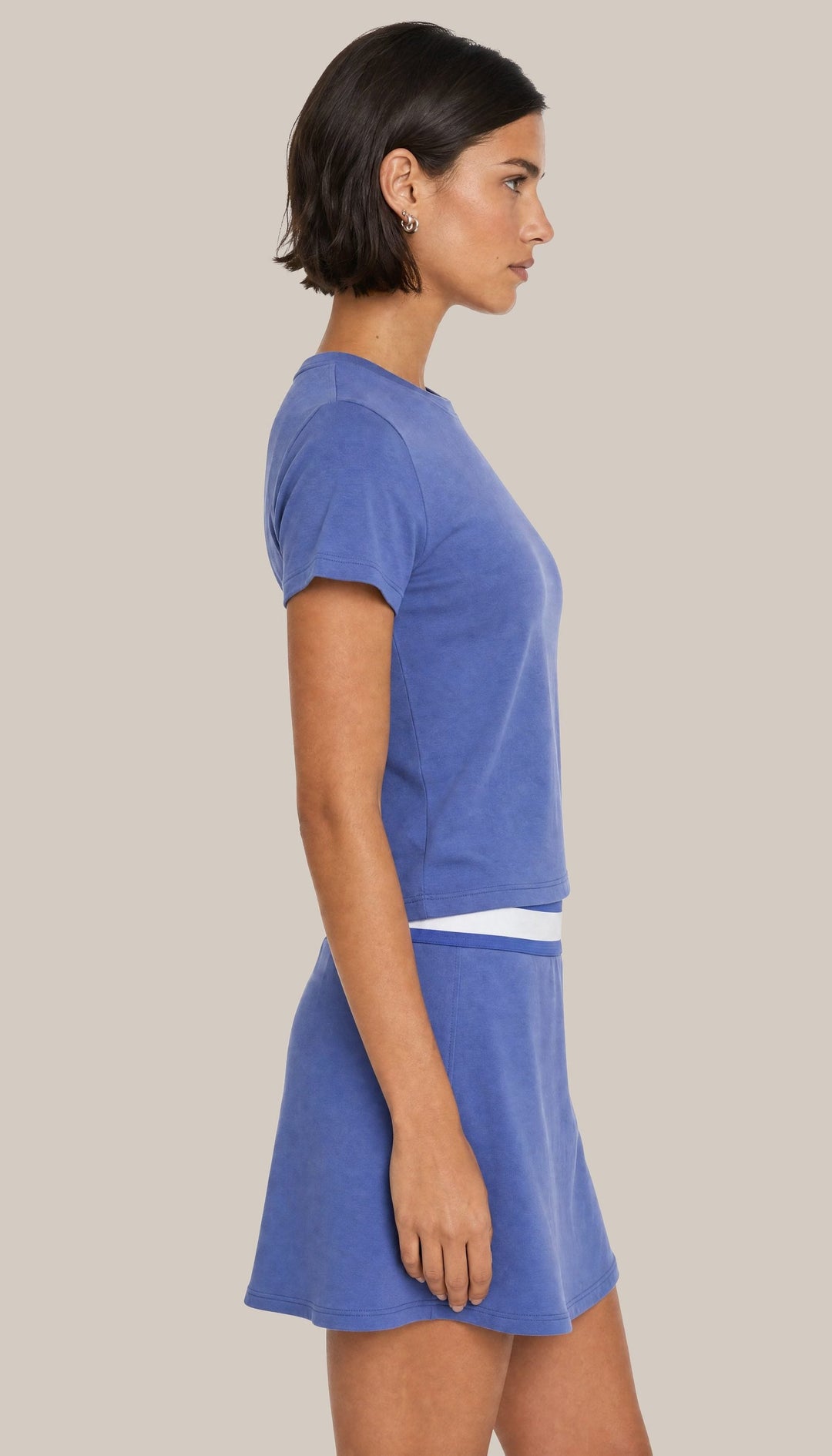 The Legacy Tee - Pacific Blue - side