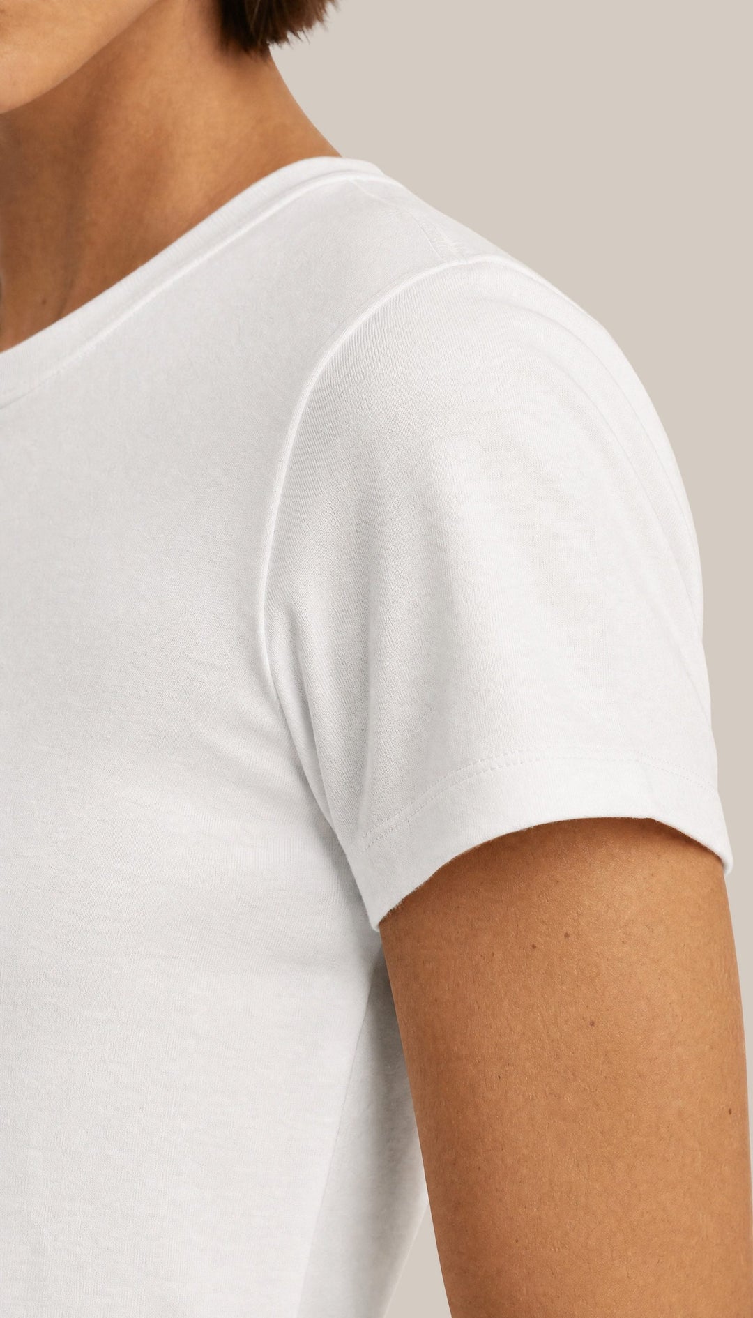 The Legacy Tee - White - closeup2