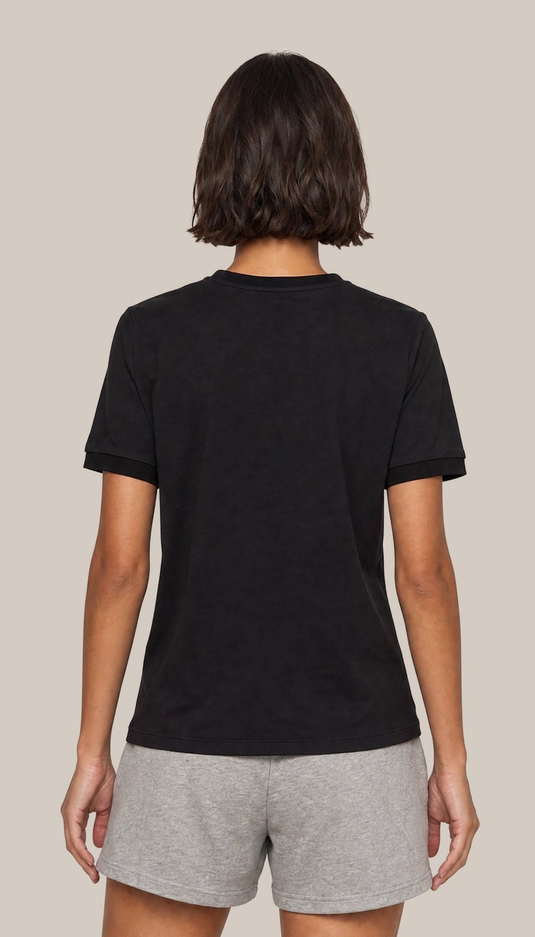 The Volley Shirt - Black - back