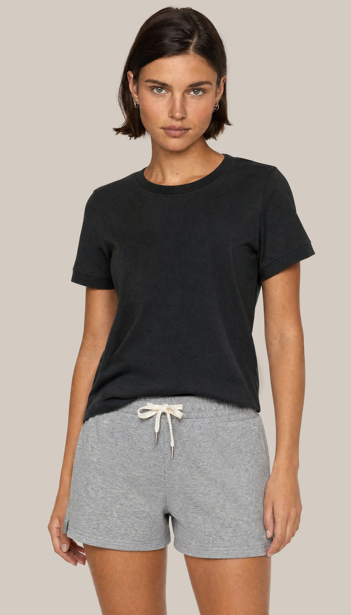 The Volley Shirt - Black - front