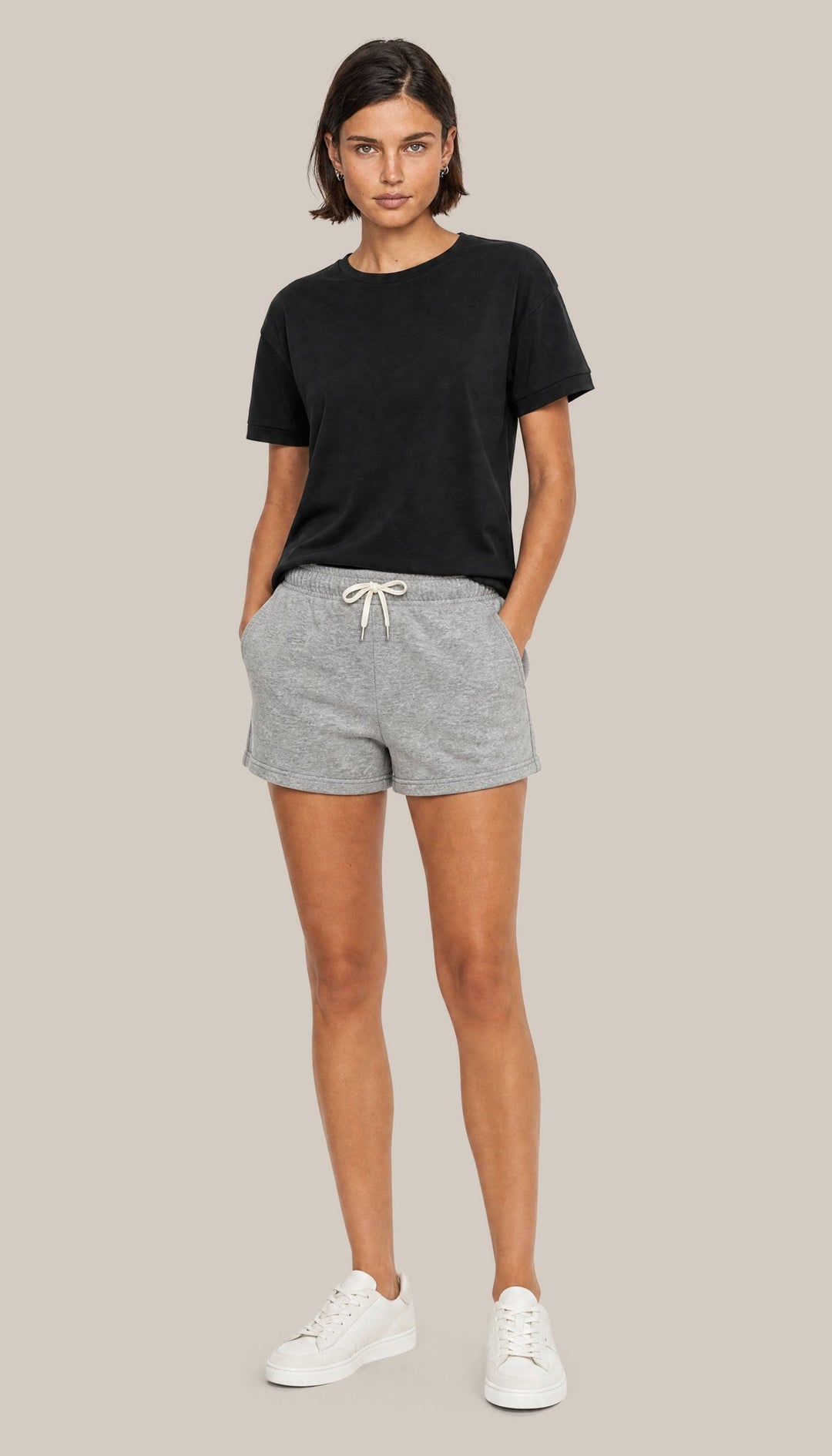 The Volley Shirt - Black - fullbody