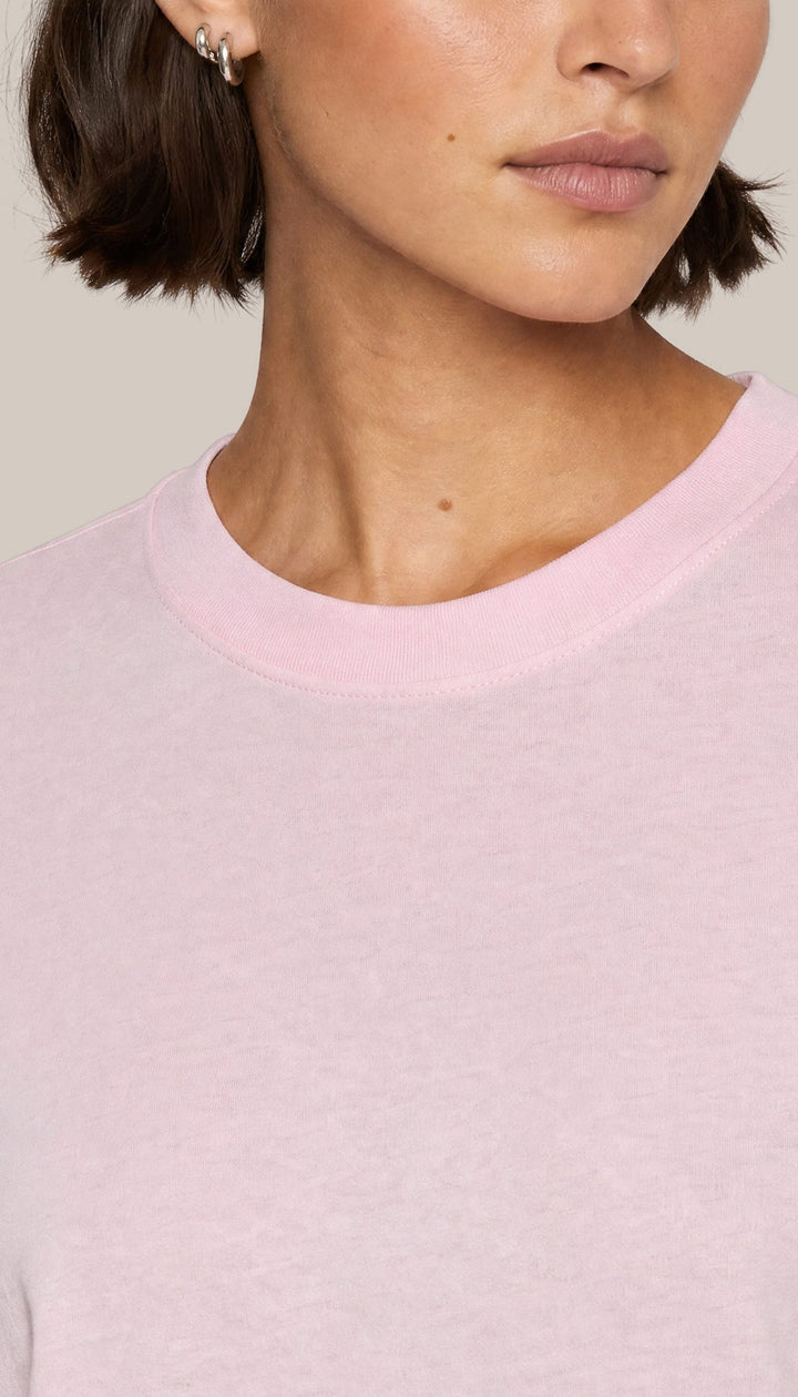 The Volley Shirt - Court Pink - closeup1