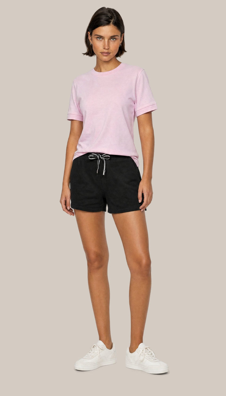 The Volley Shirt - Court Pink - fullbody