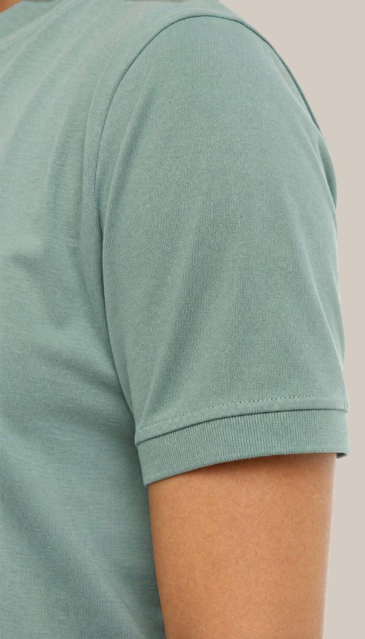 The Volley Shirt - Palm Court - closeup1