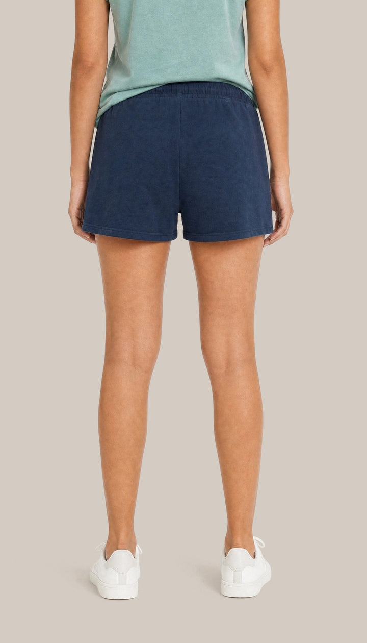 The Volley Short - Navy Blue - back