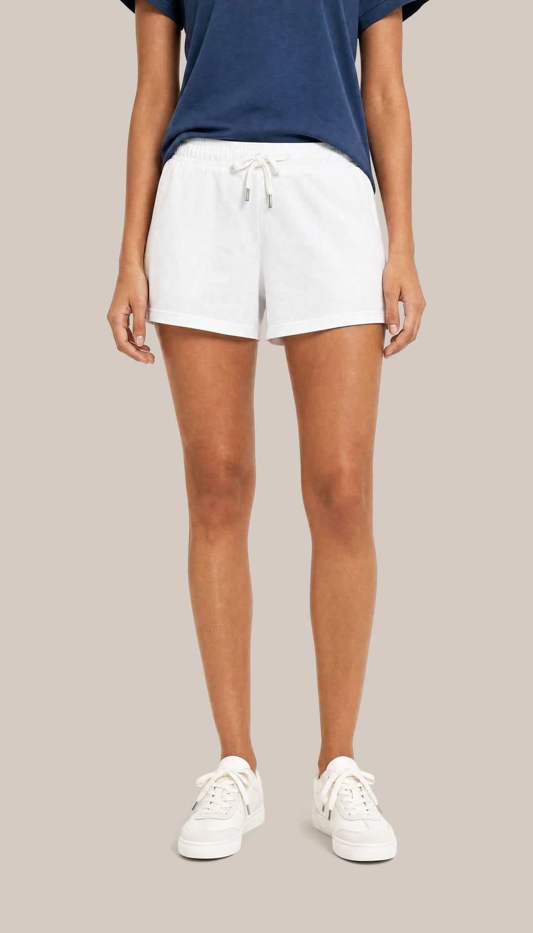 The Volley Short - White - front